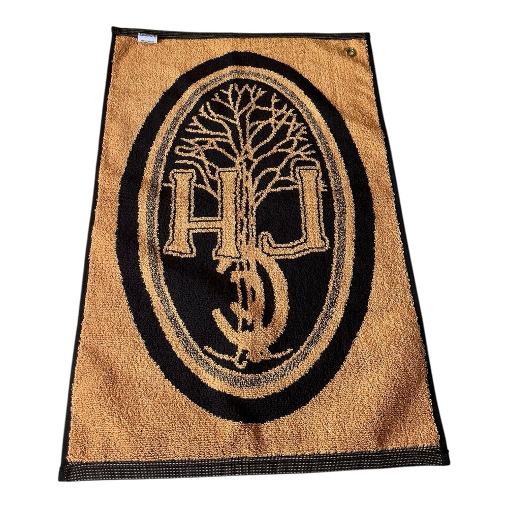 ProShop Golf Bag Towel Lake Hickory Country Club North Carolina Black 24"x 16" - Picture 4 of 7